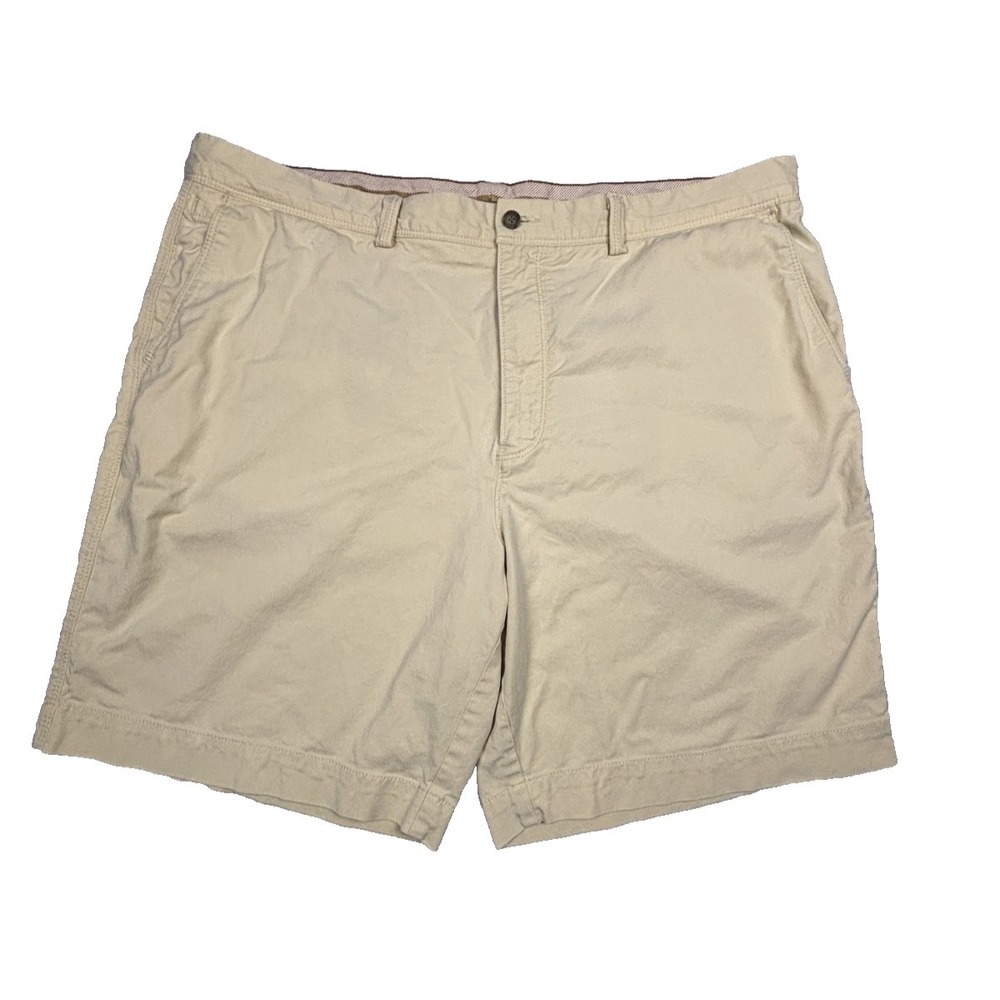 Tommy Bahama Shorts Mens 42 Khaki Tan Tencel Lyocell Stretch Casual 42